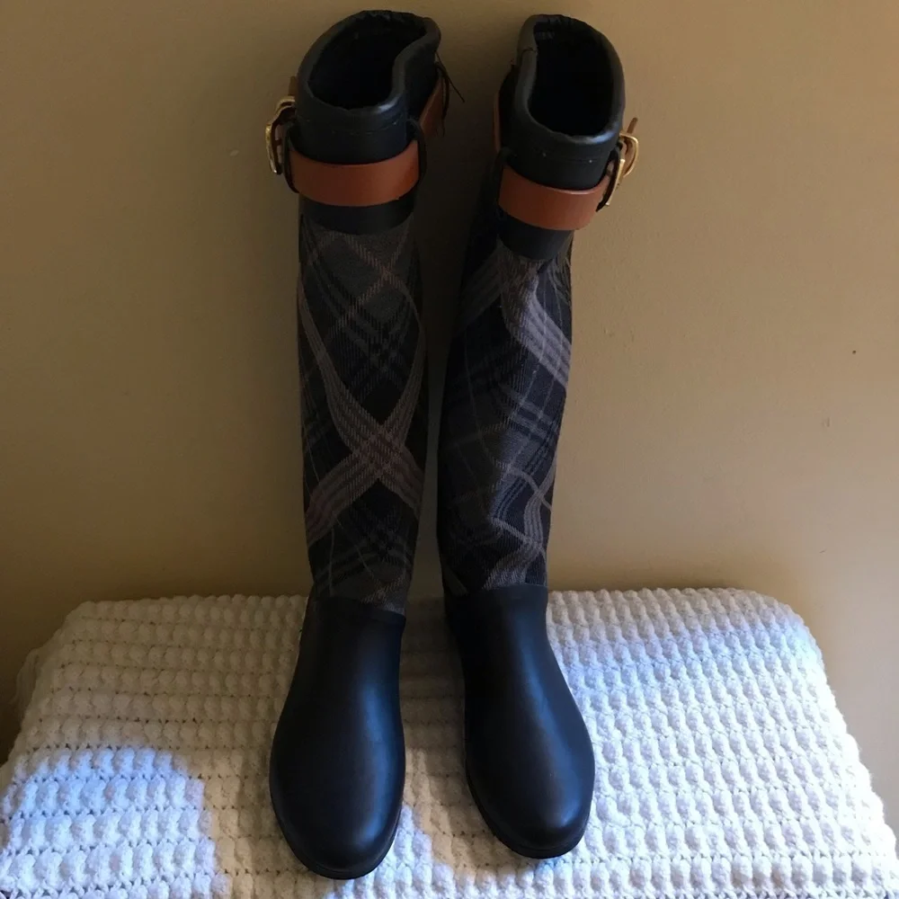 Dav Weston Tall Plaid Boots